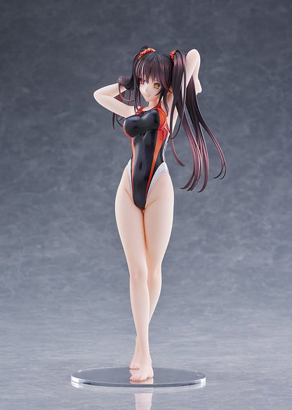 Date A Live - Kurumi Tokisaki, Swimsuit Silhouette PVC Figur 1/7 Swimwear Ver. 24 cm