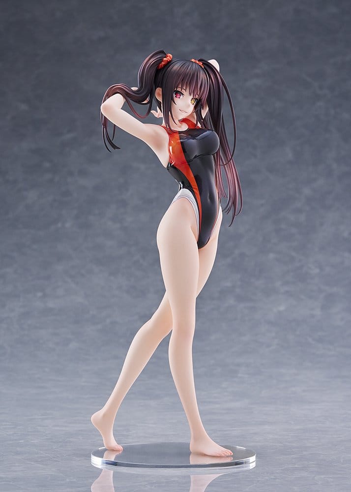 Date A Live - Kurumi Tokisaki, Swimsuit Silhouette PVC Figur 1/7 Swimwear Ver. 24 cm