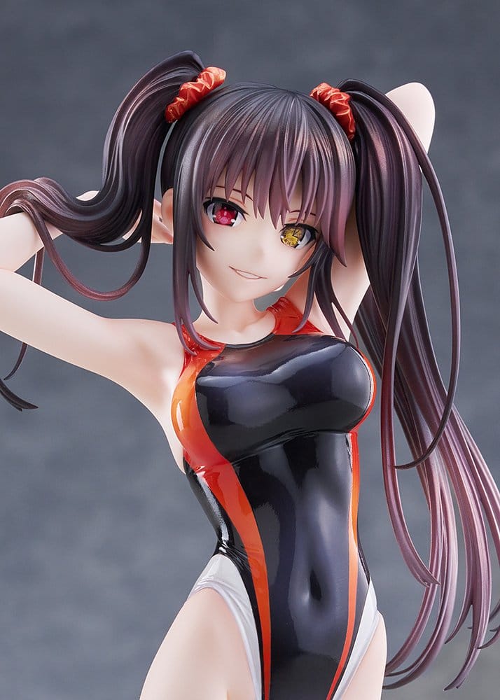 Date A Live - Kurumi Tokisaki, Swimsuit Silhouette PVC Figur 1/7 Swimwear Ver. 24 cm