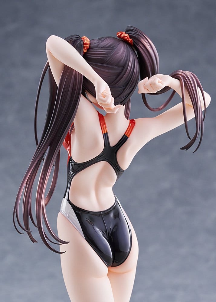 Date A Live - Kurumi Tokisaki, Swimsuit Silhouette PVC Figur 1/7 Swimwear Ver. 24 cm
