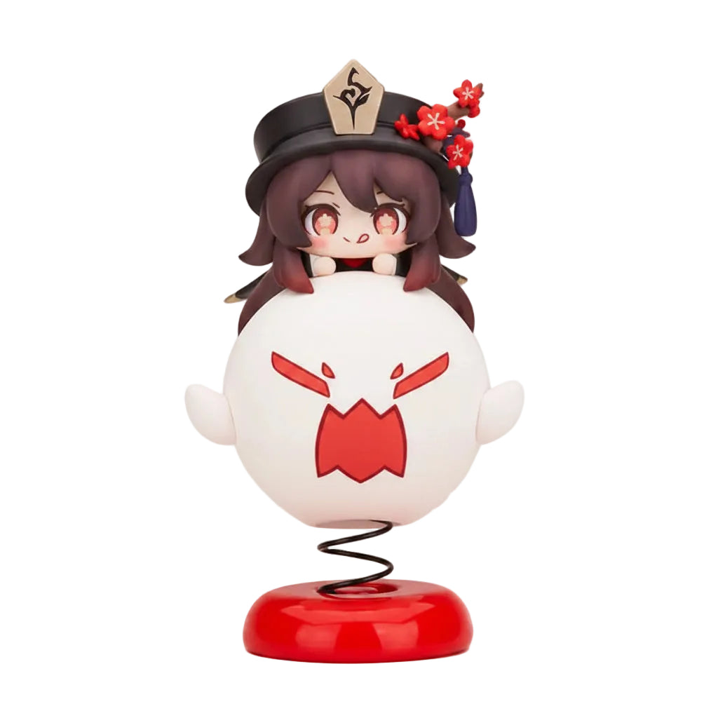 Genshin Impact - Hu Tao, PVC Statue Chibi Chara Yurayura Stand Ver. (re-run) 10 cm