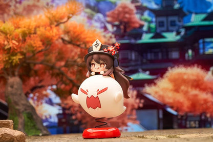 Genshin Impact - Hu Tao, PVC Statue Chibi Chara Yurayura Stand Ver. (re-run) 10 cm