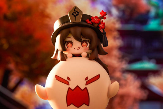 Genshin Impact - Hu Tao, PVC Statue Chibi Chara Yurayura Stand Ver. (re-run) 10 cm