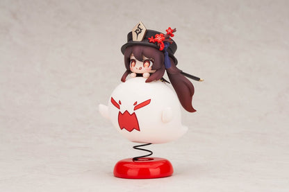Genshin Impact - Hu Tao, PVC Statue Chibi Chara Yurayura Stand Ver. (re-run) 10 cm