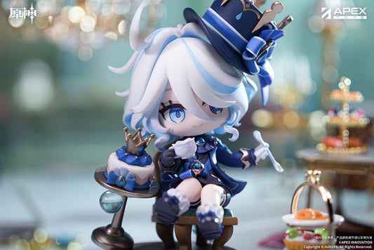 Genshin Impact - Furina, PVC Statue Amai Gogo no Sanbika Chibi Chara Ver. 13 cm