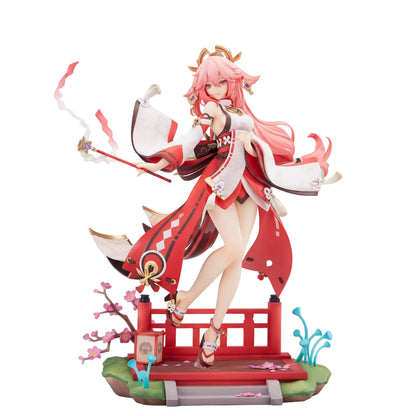 Genshin Impact - Yae Miko, PVC Statue 1/7 Astute Amusement Ver. 28 cm
