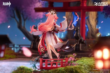Genshin Impact - Yae Miko, PVC Statue 1/7 Astute Amusement Ver. 28 cm