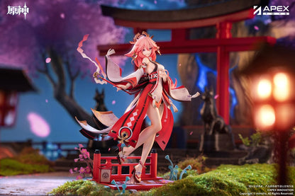 Genshin Impact - Yae Miko, PVC Statue 1/7 Astute Amusement Ver. 28 cm