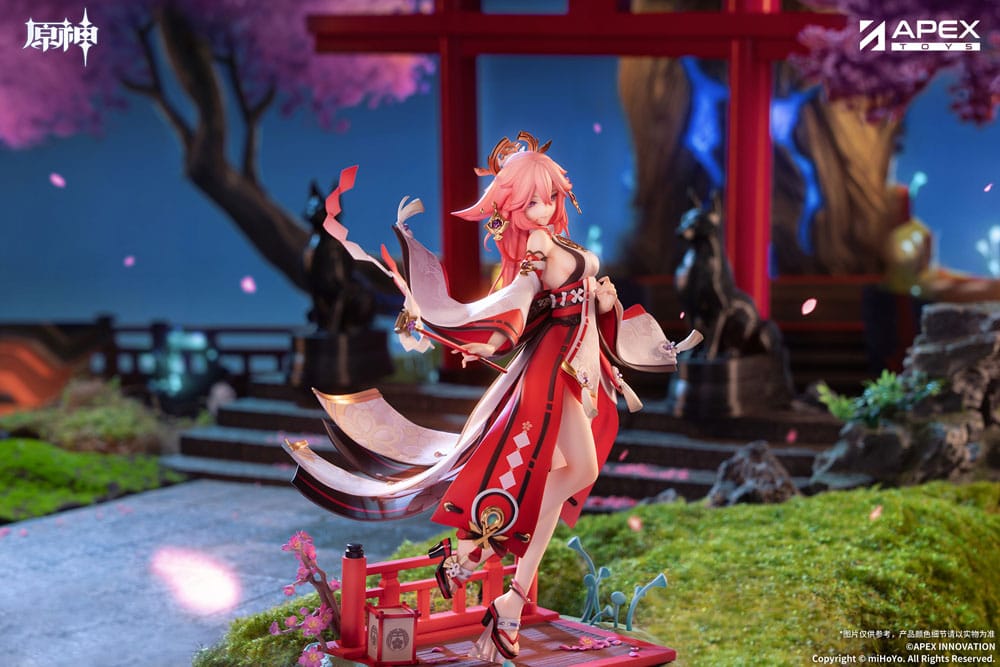 Genshin Impact - Yae Miko, PVC Statue 1/7 Astute Amusement Ver. 28 cm