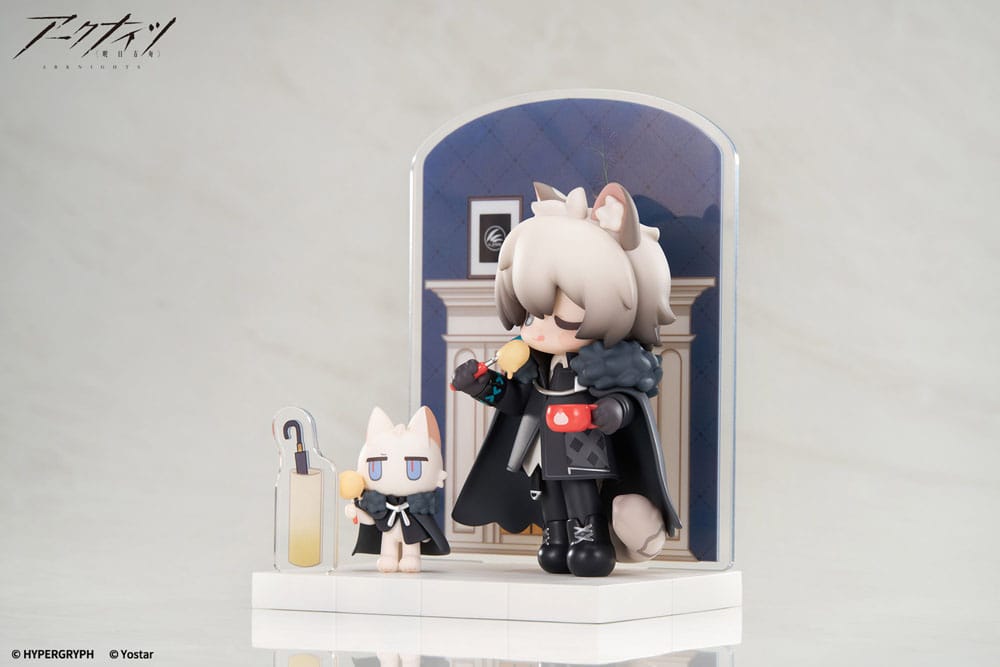 Arknights - SilverAsh, Would You Like A Dessert? Mini Series PVC Statue 10 cm