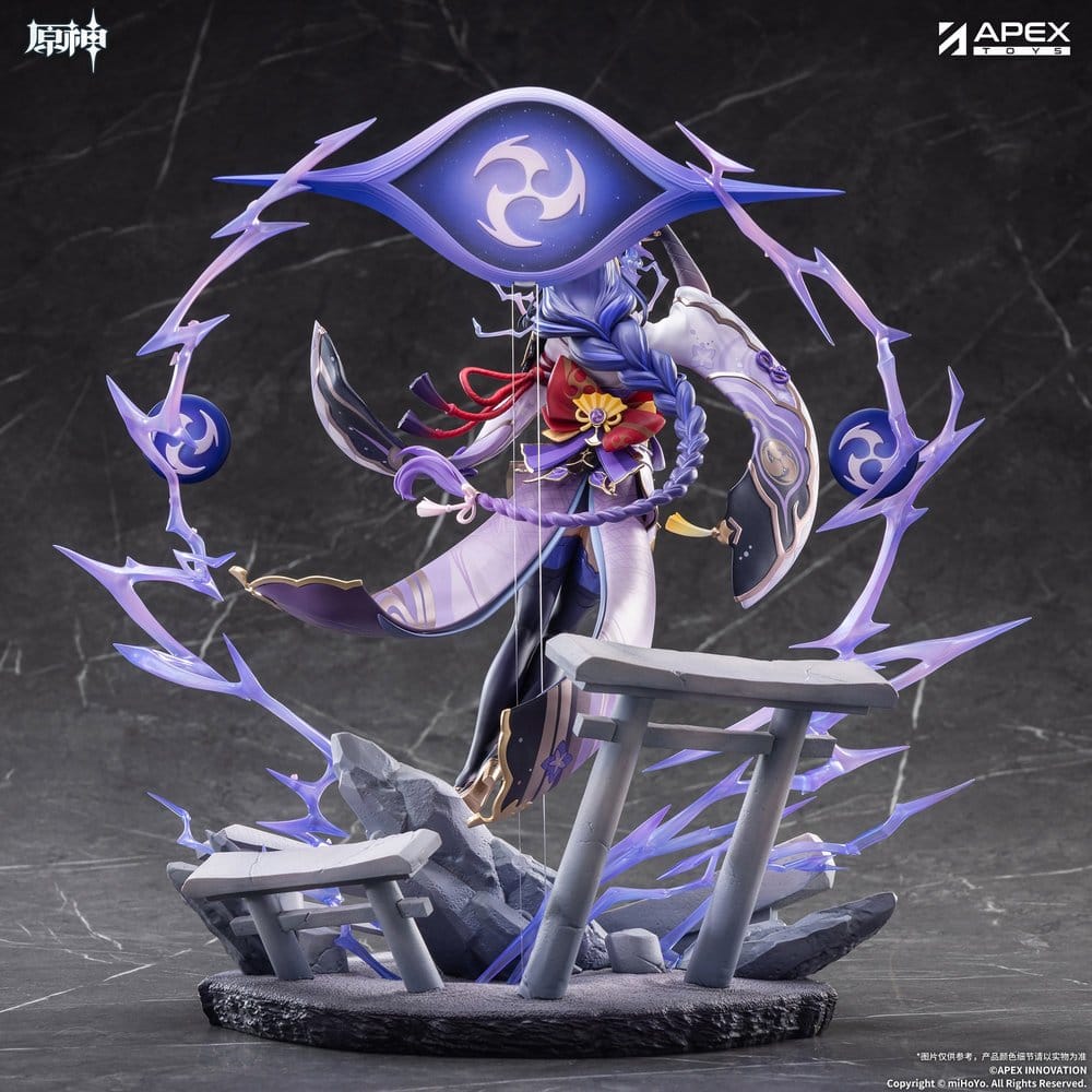 Genshin Impact - Raiden Shogun, PVC Figure 1/7 Plane of Euthymia Ver. 36 cm