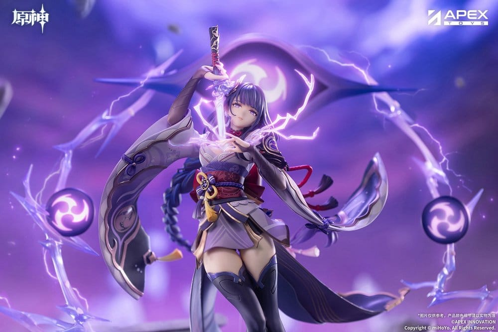 Genshin Impact - Raiden Shogun, PVC Figure 1/7 Plane of Euthymia Ver. 36 cm