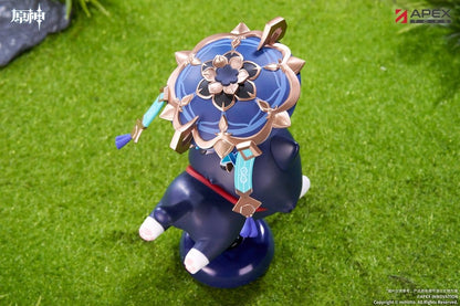Genshin Impact - Wanderer (Scaramouche), Chibi Character Yurayura Stand PVC Figure 11 cm