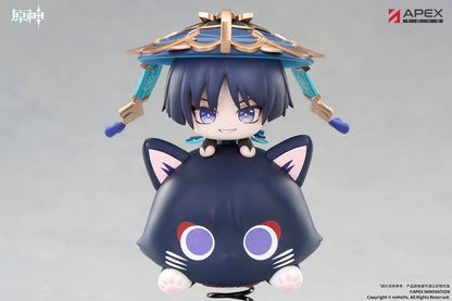 Genshin Impact - Wanderer (Scaramouche), Chibi Character Yurayura Stand PVC Figure 11 cm