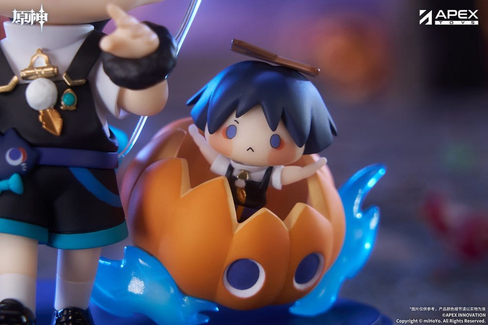 Genshin Impact - Wanderer (Scaramouche), You Ye Qi Xiang Series Chibi Chara PVC Statue 10 cm