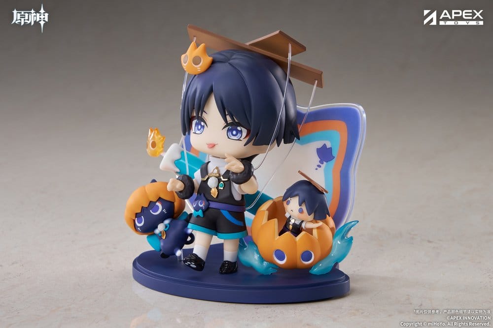 Genshin Impact - Wanderer (Scaramouche), You Ye Qi Xiang Series Chibi Chara PVC Statue 10 cm