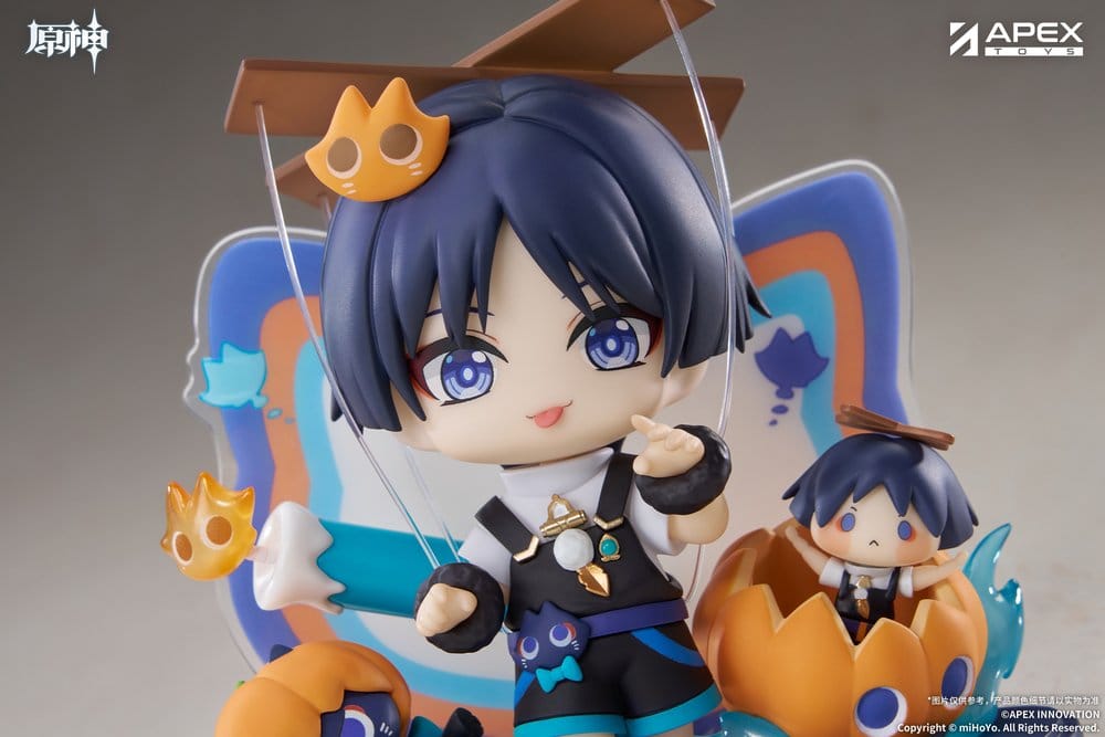 Genshin Impact - Wanderer (Scaramouche), You Ye Qi Xiang Series Chibi Chara PVC Statue 10 cm