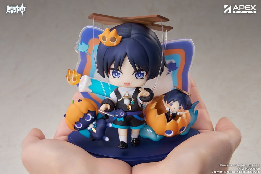 Genshin Impact - Wanderer (Scaramouche), You Ye Qi Xiang Series Chibi Chara PVC Statue 10 cm