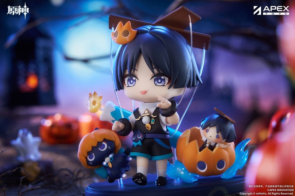 Genshin Impact - Wanderer (Scaramouche), You Ye Qi Xiang Series Chibi Chara PVC Statue 10 cm