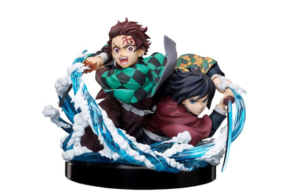 Demon Slayer: Kimetsu no Yaiba - Tanjiro & Giyu, PVC Statue 13 cm