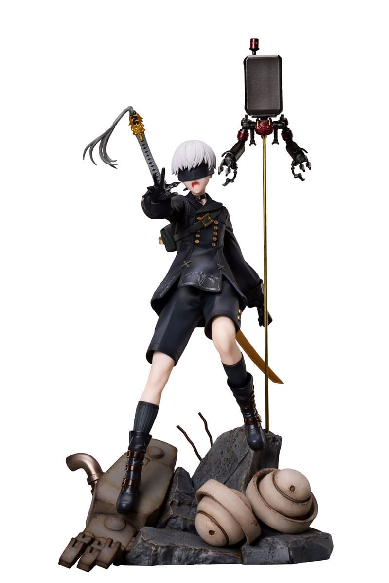 NieR:Automata - S9, 1/7 Scale PVC Deluxe Version 23 cm Statue