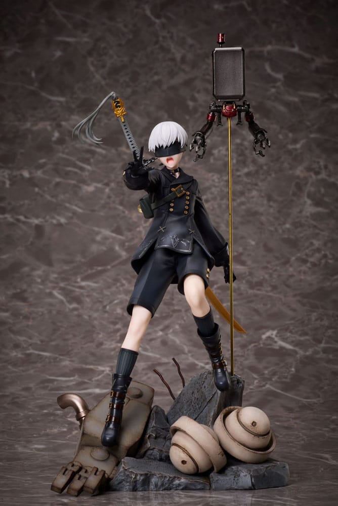 NieR:Automata - S9, 1/7 Scale PVC Deluxe Version 23 cm Statue
