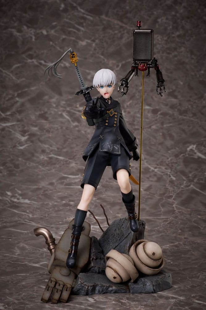 NieR:Automata - S9, 1/7 Scale PVC Deluxe Version 23 cm Statue