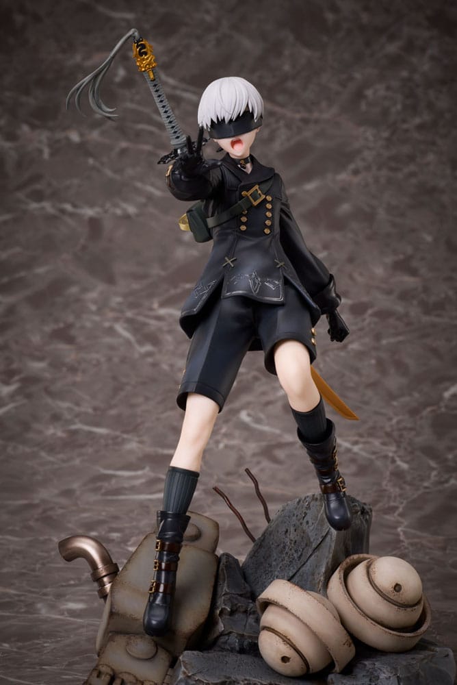 NieR:Automata - S9, 1/7 Scale PVC Deluxe Version 23 cm Statue