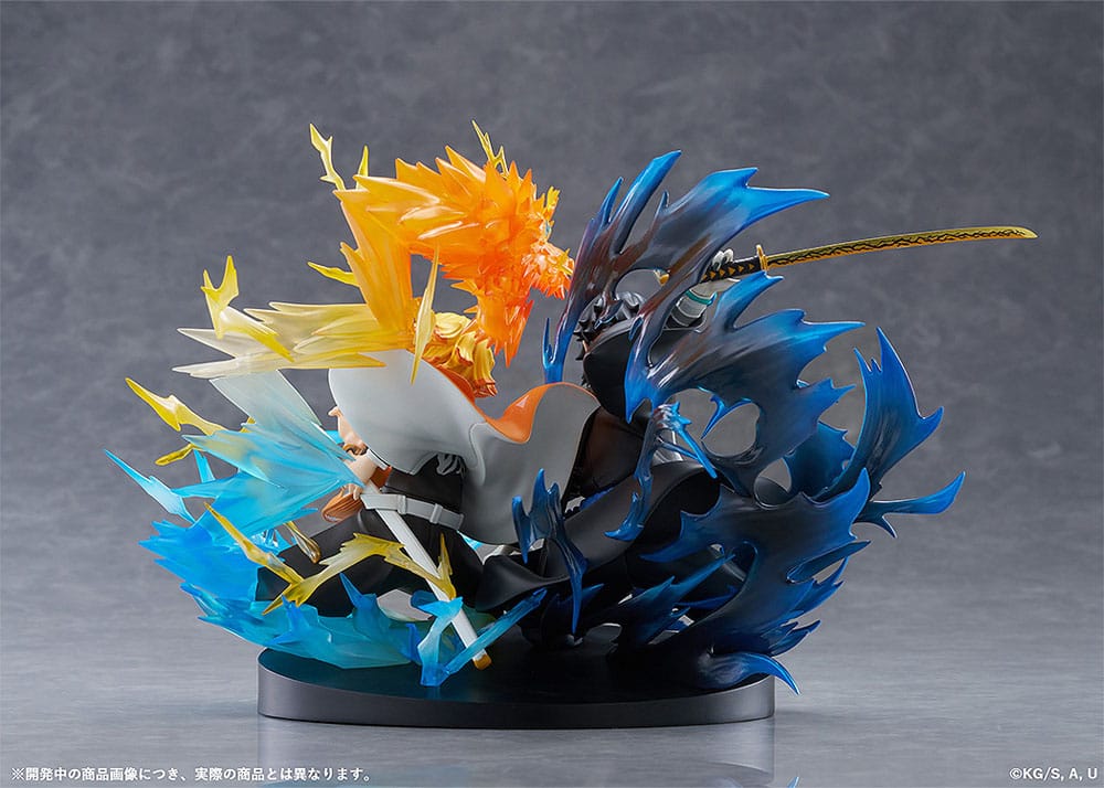 Demon Slayer: Kimetsu no Yaiba - Zenitsu Agatsuma & Kaigaku, PVC Statue 15 cm