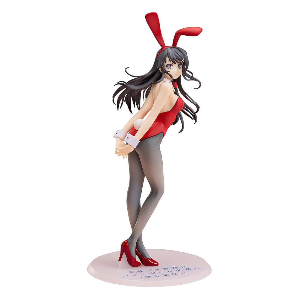 Bunny Girl Senpai - Mai Sakurajima, Red Bunny Girl Ver. Rascal Does Not Dream of Bunny Girl Senpai Statue 1/7 27 cm