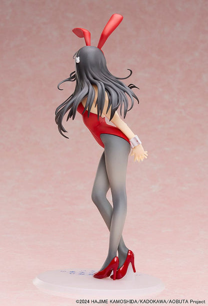 Bunny Girl Senpai - Mai Sakurajima, Red Bunny Girl Ver. Rascal Does Not Dream of Bunny Girl Senpai Statue 1/7 27 cm