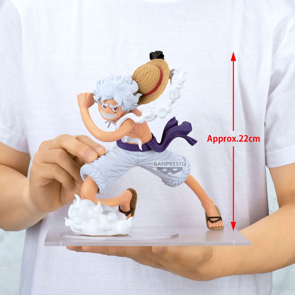 One Piece - Monkey D. Luffy Grandista PVC Statue Gear 5 II 22 cm