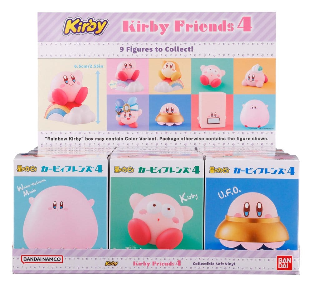 Kirby - 1 Blind Box, Friends Mini Figure Wave 4 (Reissue) 7 cm