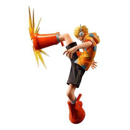 One Piece - Sanji, Burst of Energy Collection Ichibansho Masterlise Expiece PVC Statue 19 cm