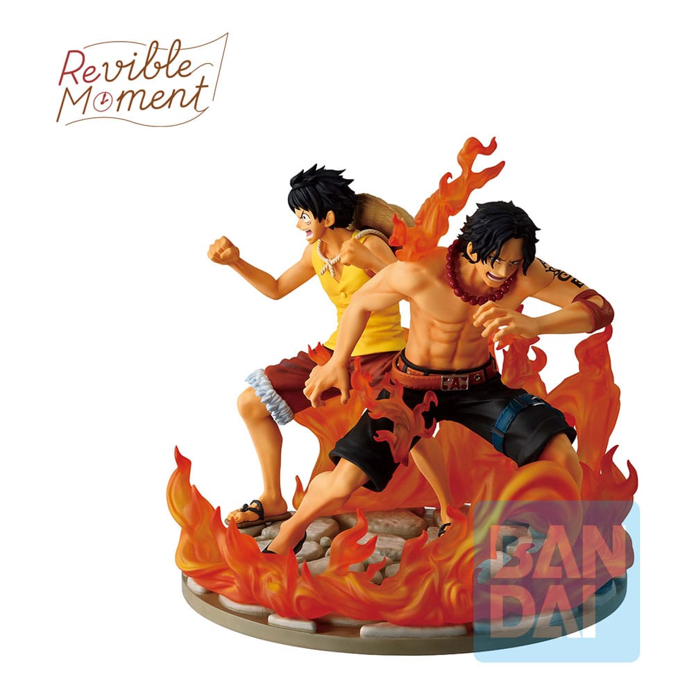 One Piece - Ace & Luffy, Statue Ichibansho - Dramatic Memories 15 cm