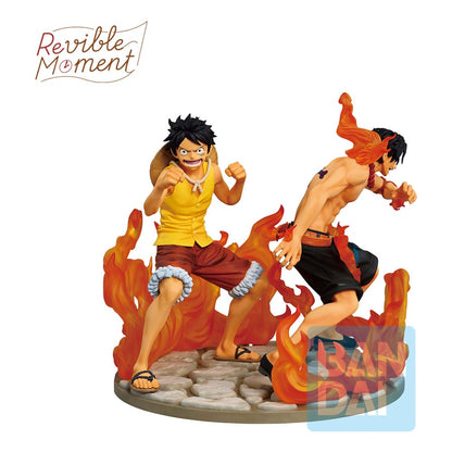 One Piece - Ace & Luffy, Statue Ichibansho - Dramatic Memories 15 cm