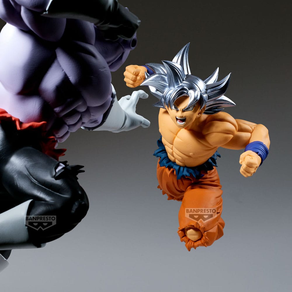 Dragon Ball Super - Son Goku Ultra Instinct, Match Makers Statue (vs. Jiren) 13 cm