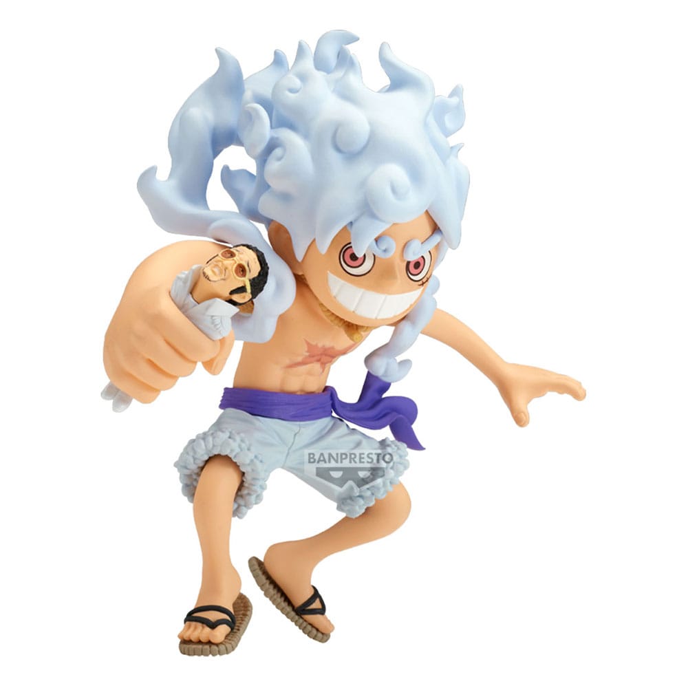 One Piece - Monkey D. Luffy vs Borsalino, Mega WCF PVC Statue 13 cm