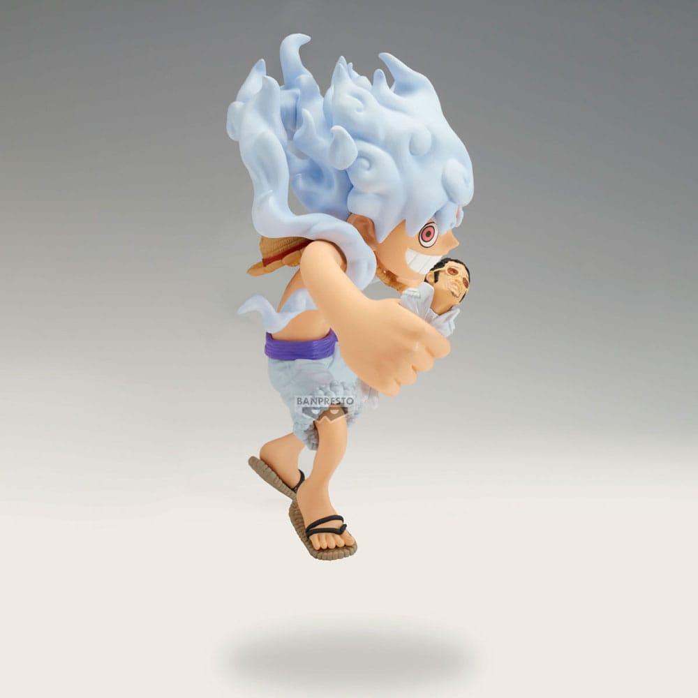One Piece - Monkey D. Luffy vs Borsalino, Mega WCF PVC Statue 13 cm