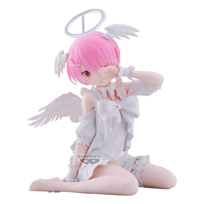 Re:Zero - Starting Life in Another World - Ram, Relax Time PVC Statue Sweet Angel 13 cm