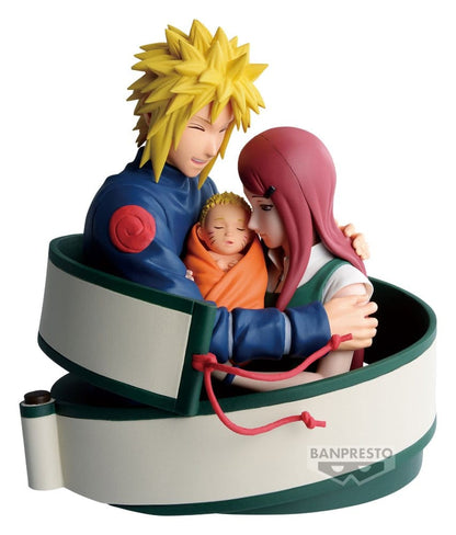 Naruto - Minato & Naruto & Kushina, 72 Series PVC Statue 13 cm