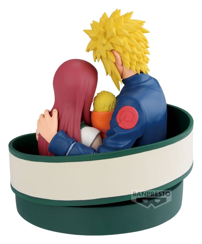 Naruto - Minato & Naruto & Kushina, 72 Series PVC Statue 13 cm