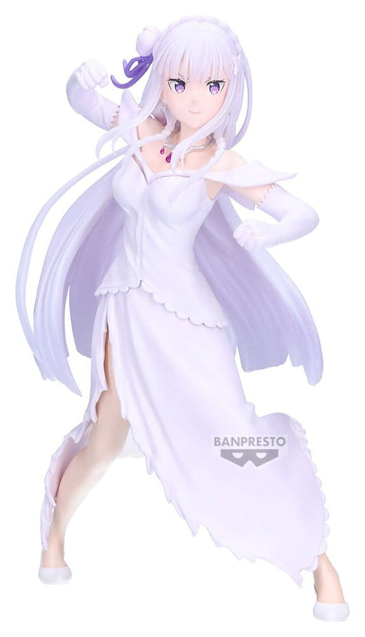 Re:ZERO (Starting Life in Another World) - Emilia, Espresto PVC Figure (Excite Motions) 22 cm