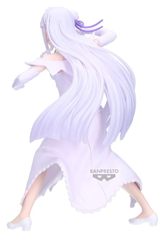 Re:ZERO (Starting Life in Another World) - Emilia, Espresto PVC Figure (Excite Motions) 22 cm