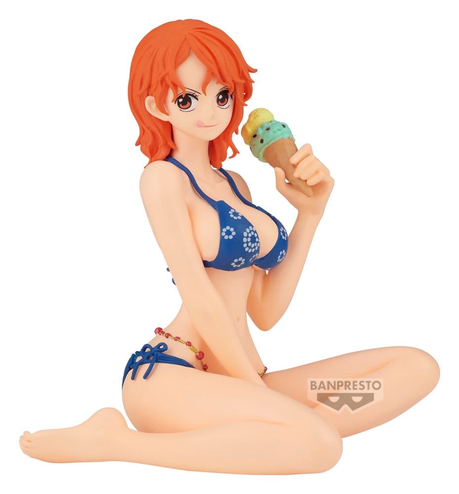 One Piece - Nami Summer Style, Glitter & Glamours PVC Figure 11 cm