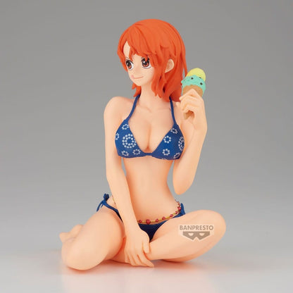 One Piece - Nami Summer Style, Glitter & Glamours PVC Figure 11 cm