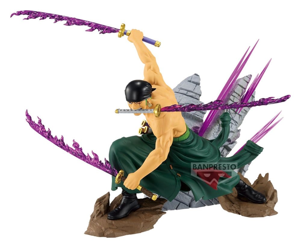 One Piece - Roronoa Zoro, Theorama Soul PVC Figure 21 cm