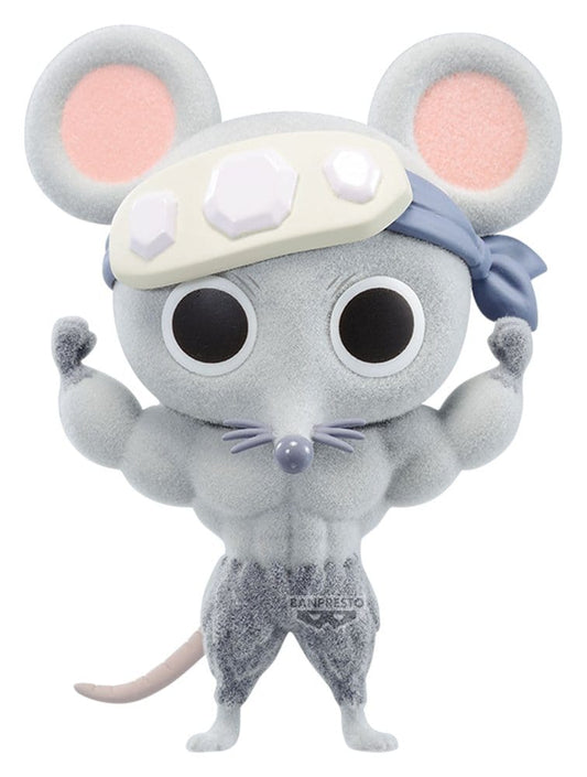 Demon Slayer: Kimetsu no Yaiba - Muscular Mice, Fluffy Puffy PVC Figure (Ver. A) 7 cm