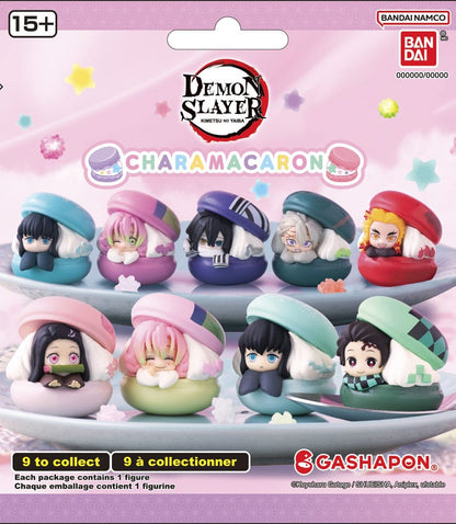 Demon Slayer - 1 Blind Pack, Gashapon Minifiguren 4 cm Chara Macaron