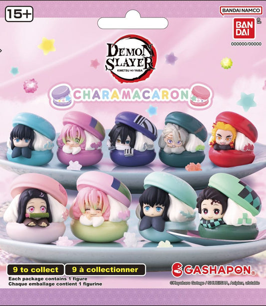 Demon Slayer - 1 Blind Pack, Gashapon Mini-Figures 4 cm Chara Macaron
